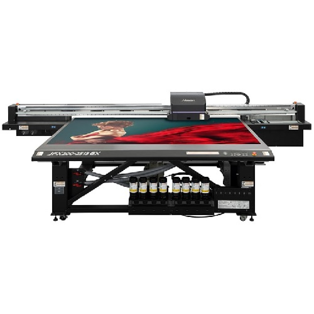Mimaki JFX200-2513 EX UV-LED Large Flatbed Inkjet Printer