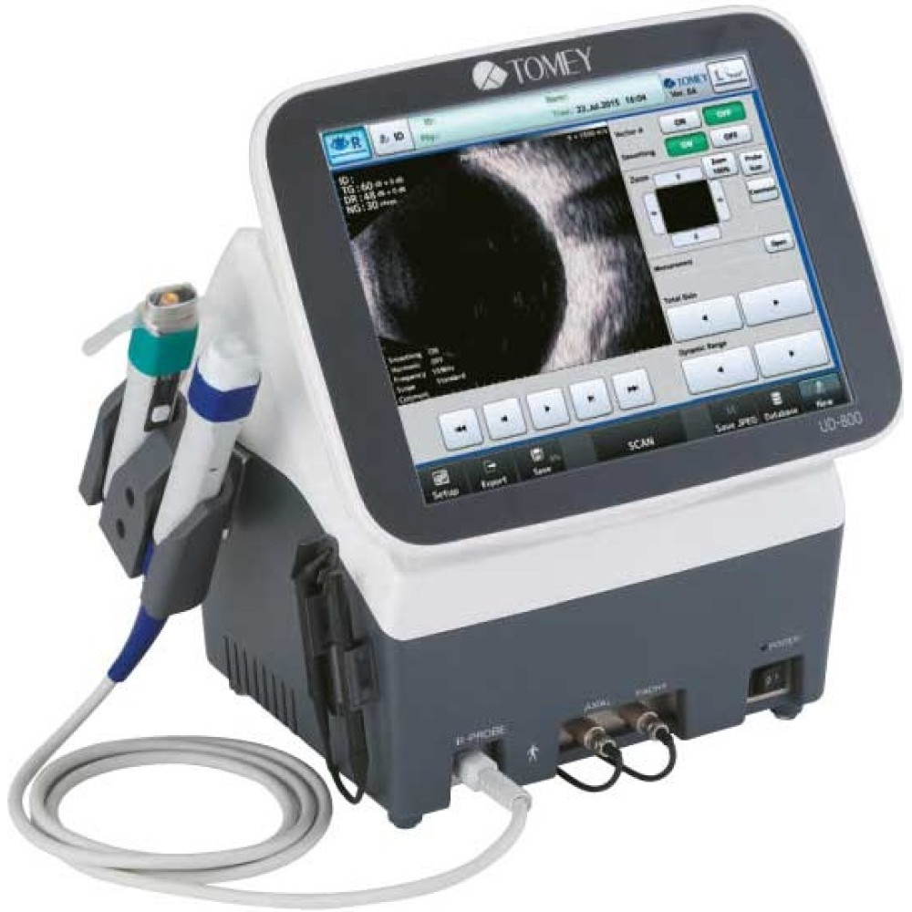 Tomey UD-800 Ultrasonic A/B Scanner and Pachymeter