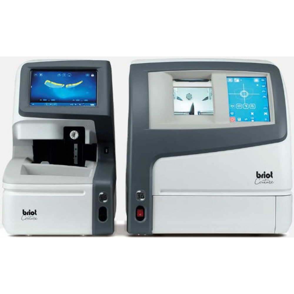 Visionix Briot Couture 3D Lens Edger and Blocker